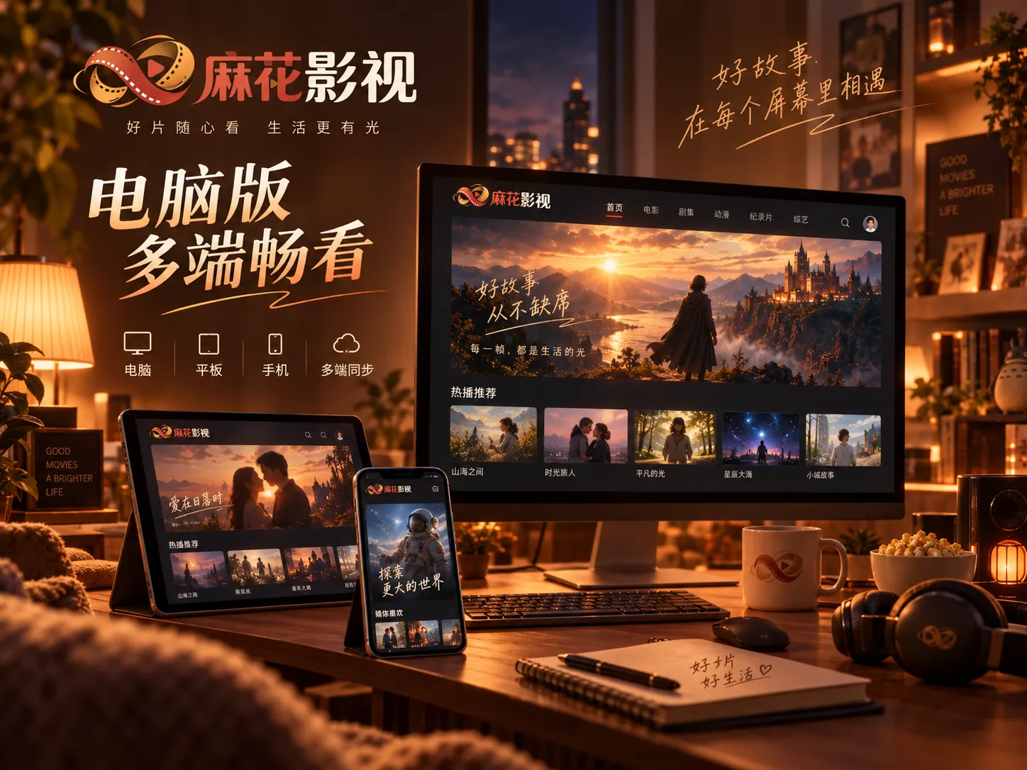晚上只有一小时，怎样安排更舒服的观影